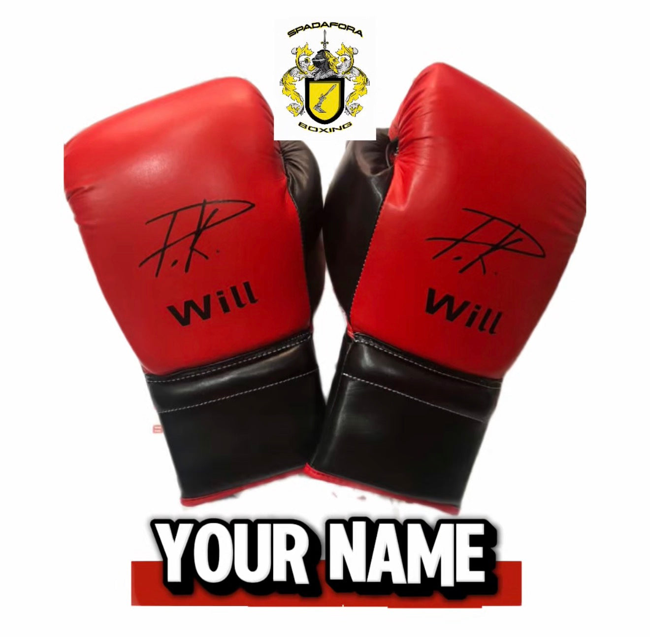 Official “The Pittsburgh Kid” Custom Boxing Gloves