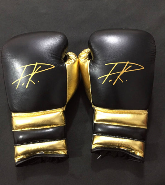 P.K. “Pittsburgh Kid” tie boxing gloves